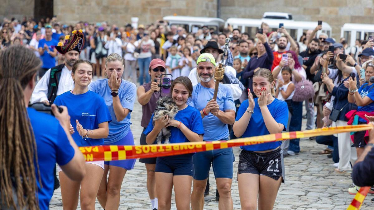 Jaime Domínguez lleva a Santiago su reto por la salud mental