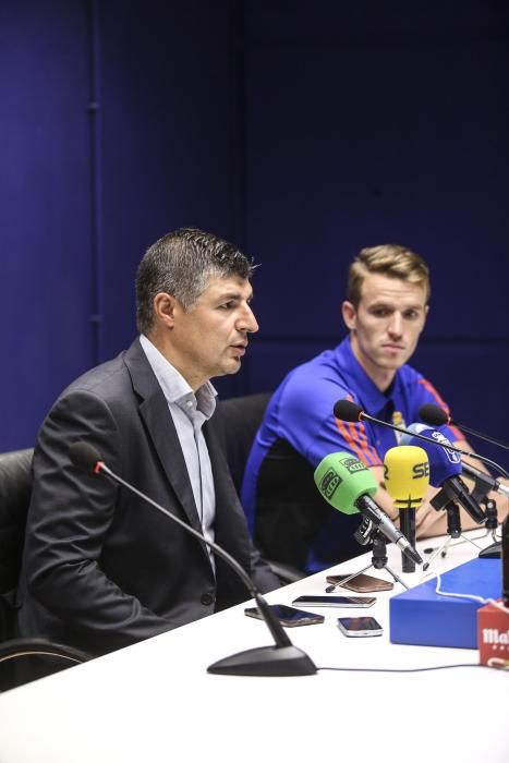 Presentación de Hidi, nuevo jugador del Real Oviedo