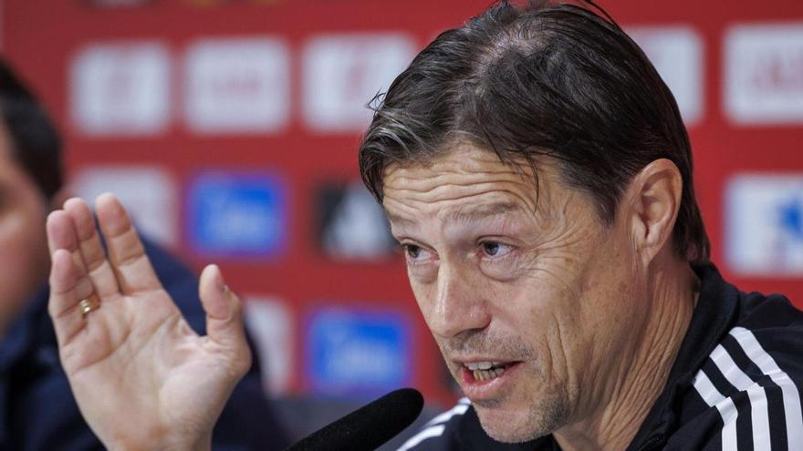 Almeyda: "Hoy toca disfrutar, mañana ya pensaremos en el derbi"