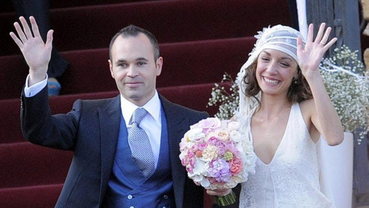 La boda de ensueño de Andrés Iniesta