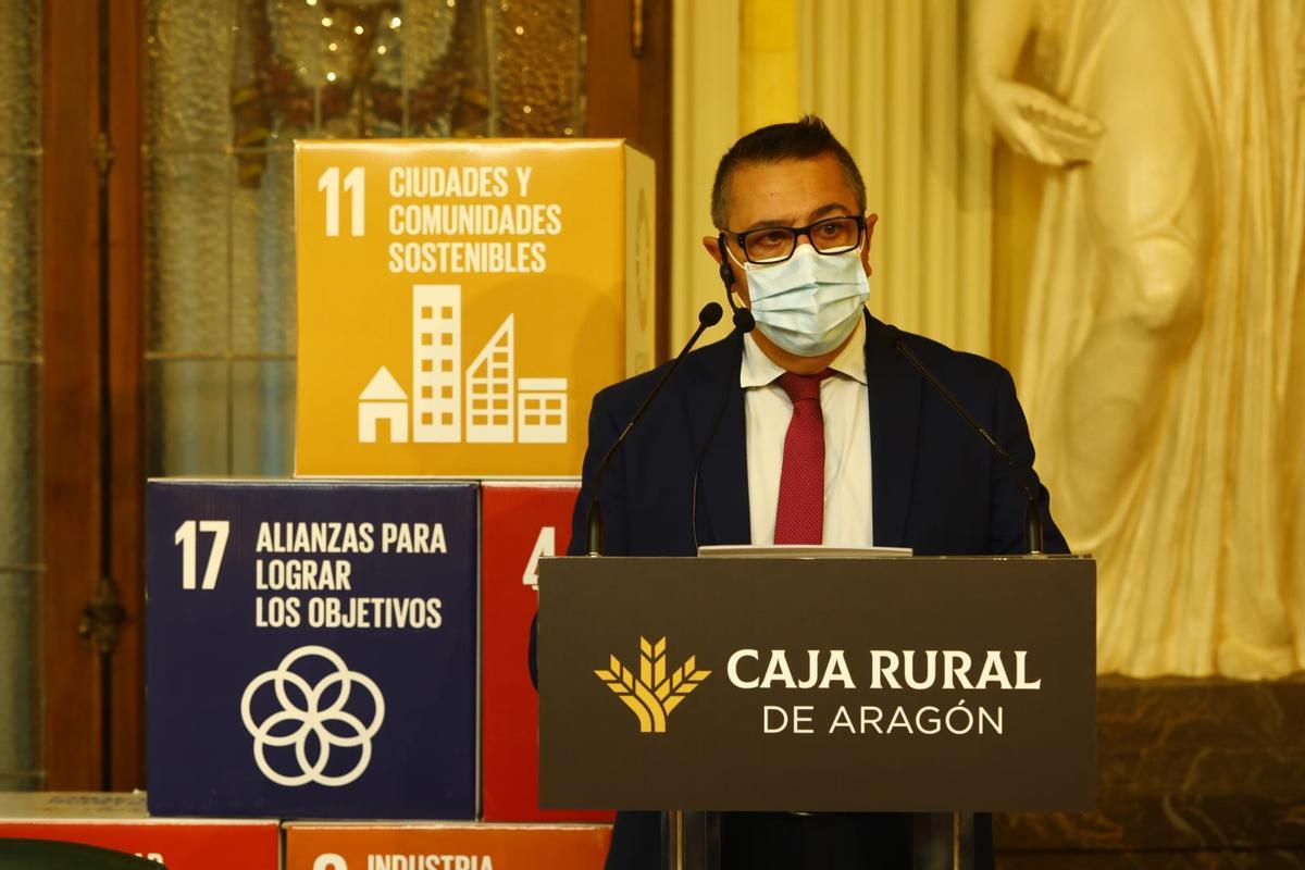 El director de EL PERIÓDICO DE ARAGÓN, Nicolás Espada, ha presentado el acto