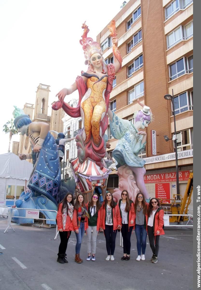 Las fallas salen a la calle en la provincia