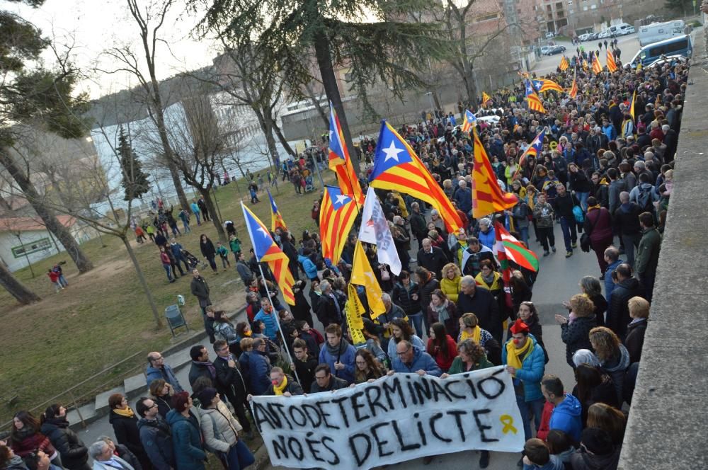 Berga omple els carrers amb una de les mobilitzaci