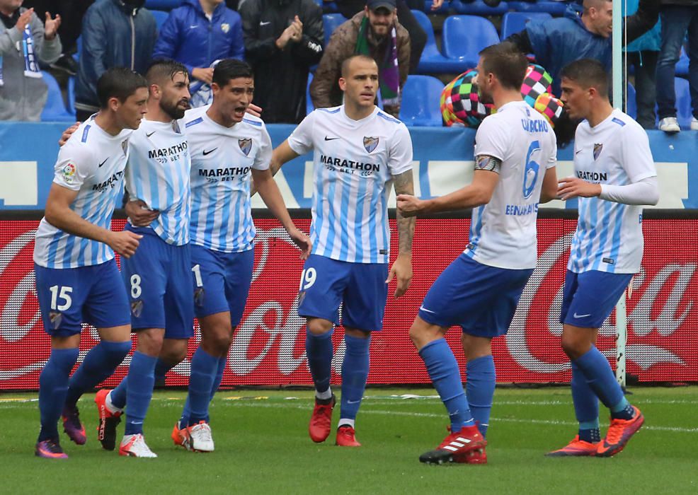 LaLiga Santander | Málaga CF, 4 - Deportivo, 3