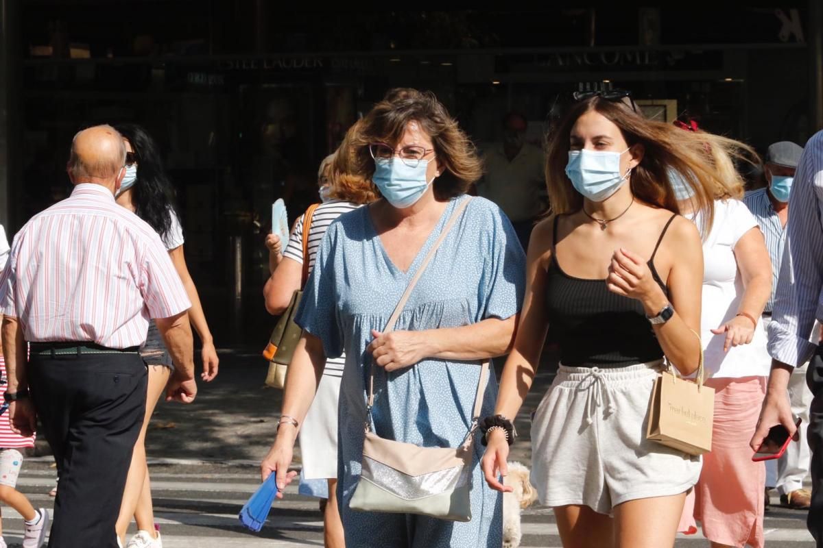 Primer día de mascarillas obligatorias en Córdoba