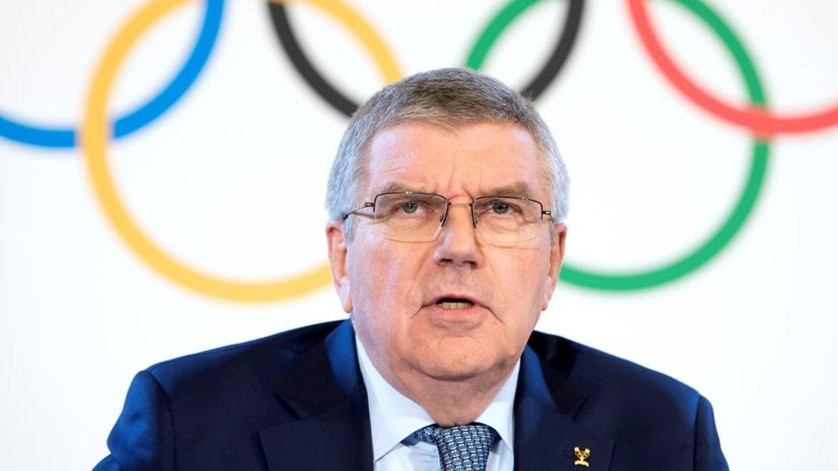 El presidente del Comité Olímpico Internacional (COI) Thomas Bach