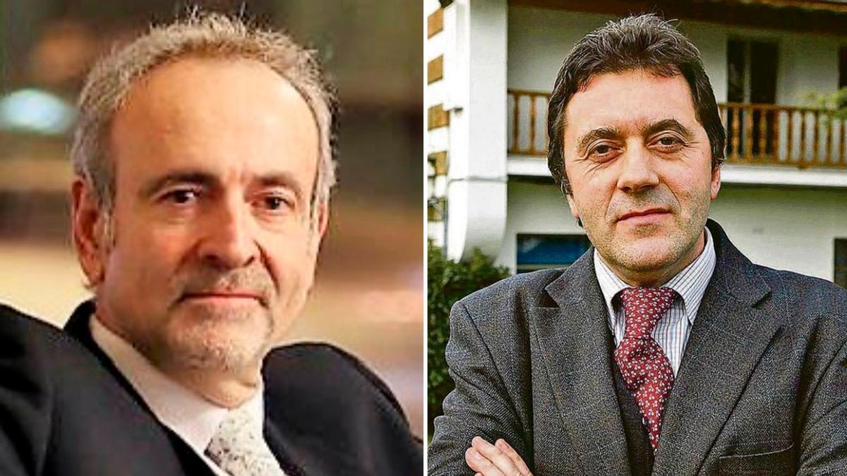 Por la izquierda, Gustavo Palomares Lerma y David Ordóñez Solís.