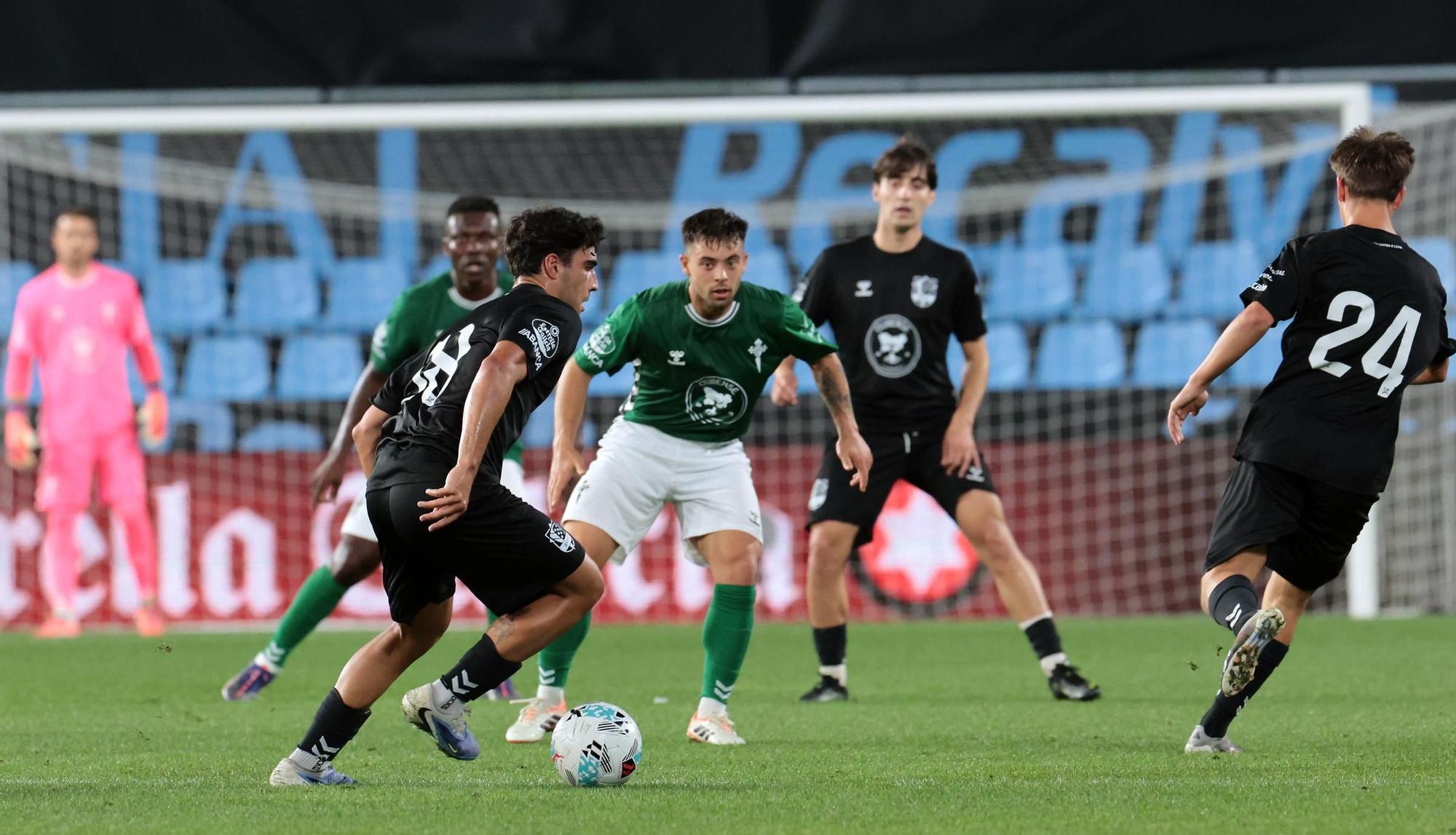 'Xuntos contra o lume': Celta - Selección de Ourense, en imágenes