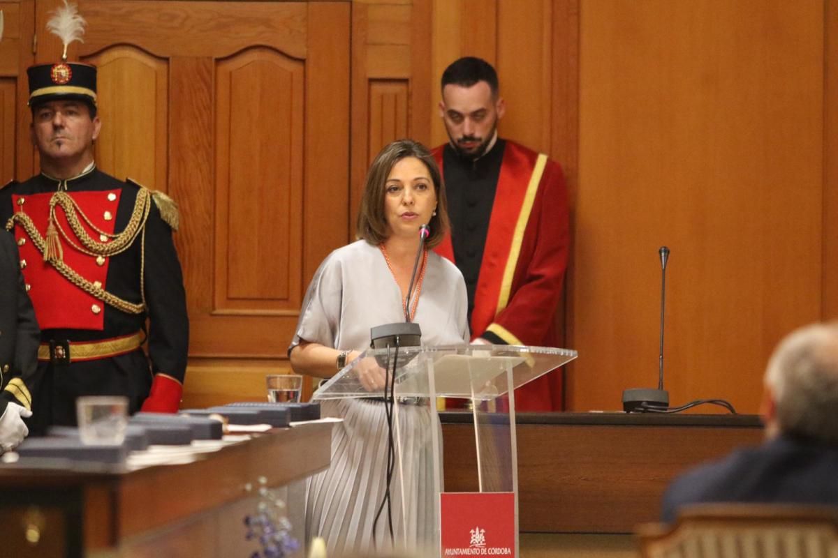 La constitución del nuevo Ayuntamiento de Córdoba, en imágenes