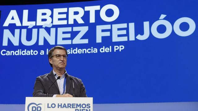 El próximo presidente del PP, Alberto Núñez Feijóo.