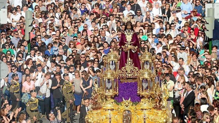 Los penitentes no podrán ir detrás del paso del Rescatado el Domingo de Ramos