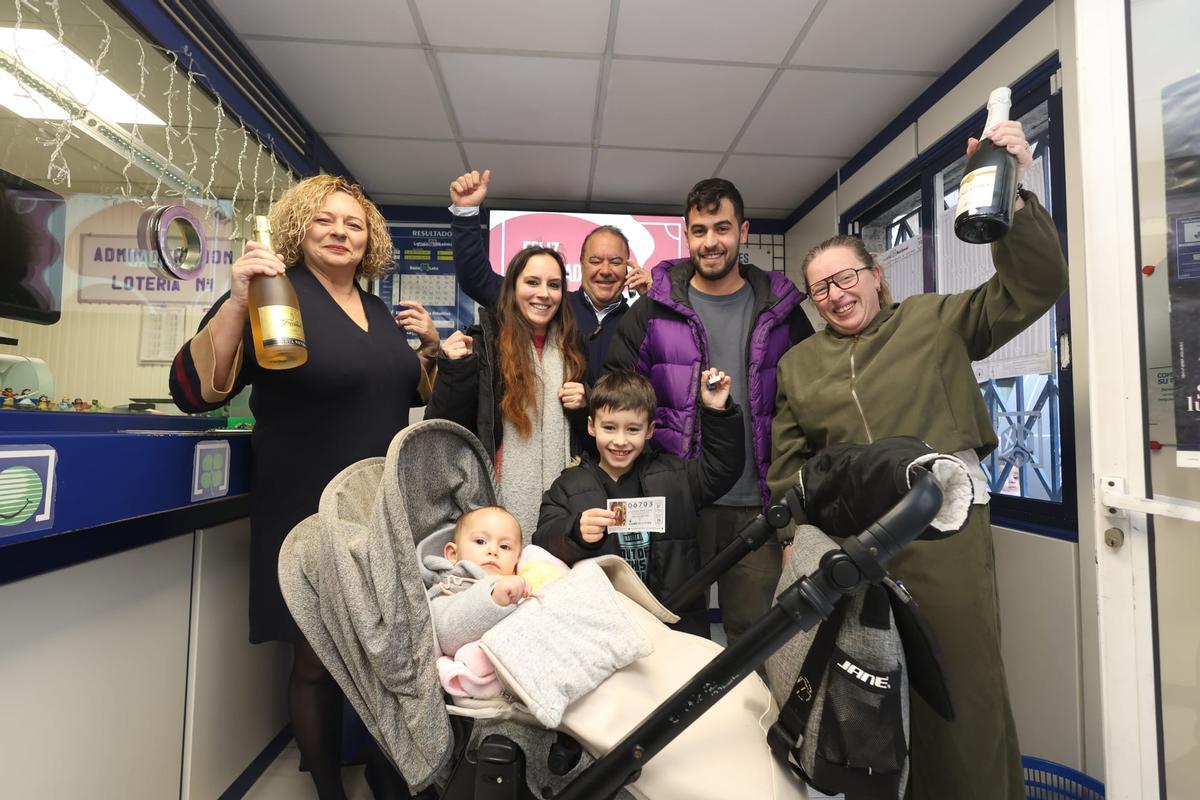 Celebración en la Administración número 1 de Marín