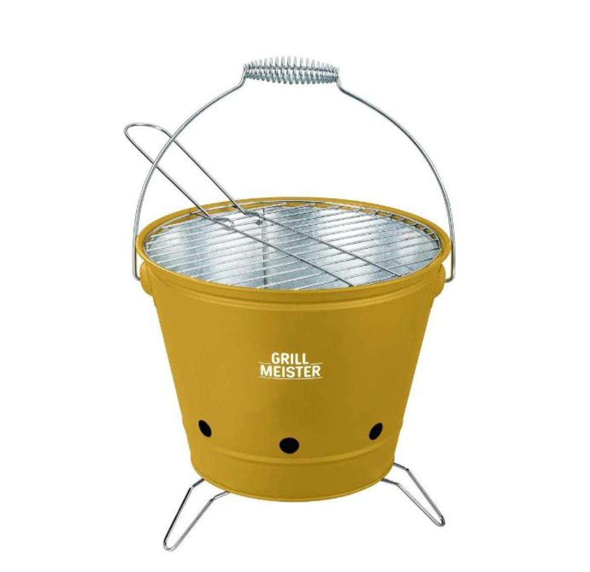 Barbacoa de cubo de carbón