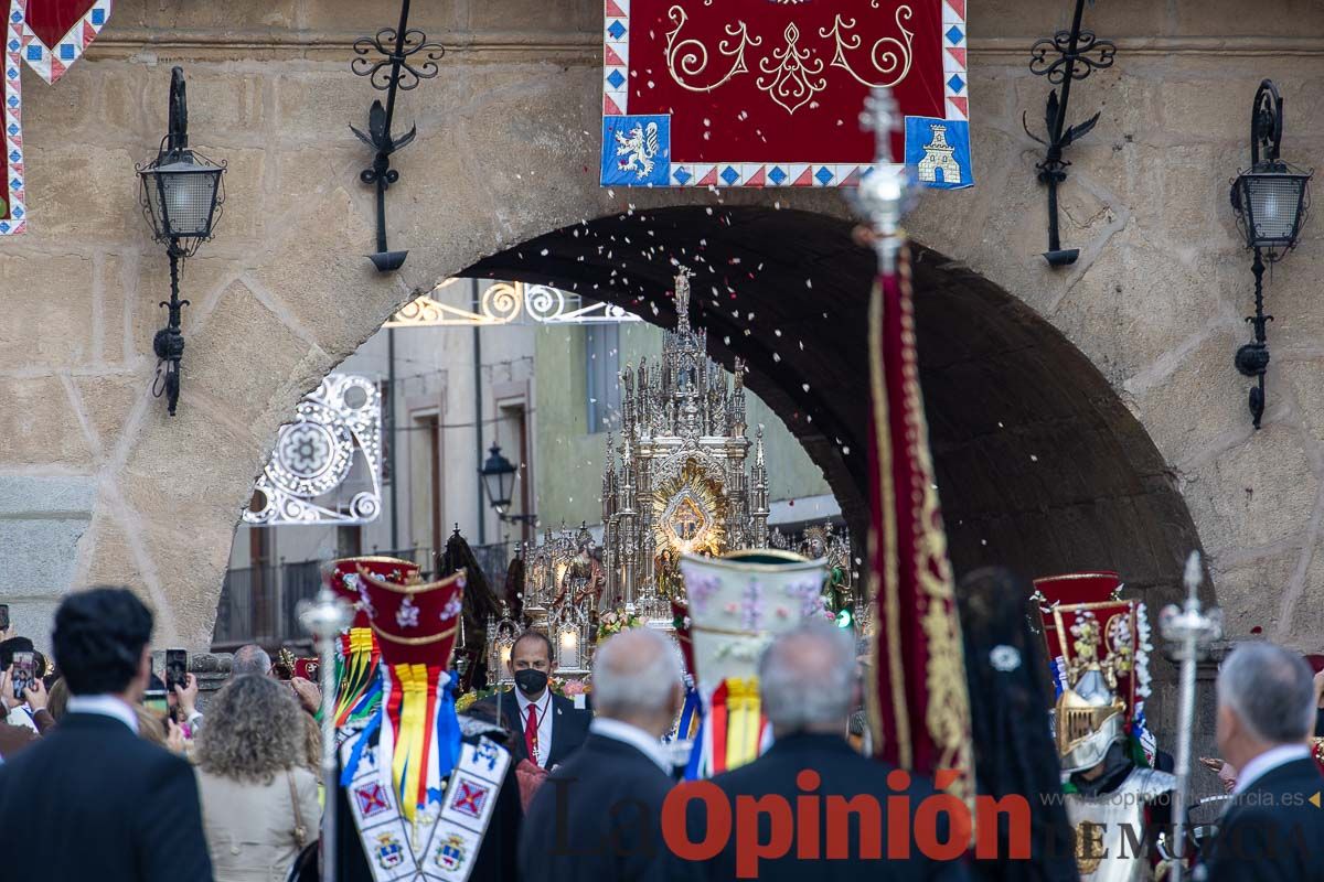 Procesión de subida a la Basílica en las Fiestas de Caravaca