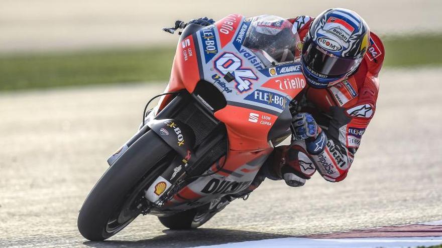 Dovizioso demostró el potencial de la Desmosedici.