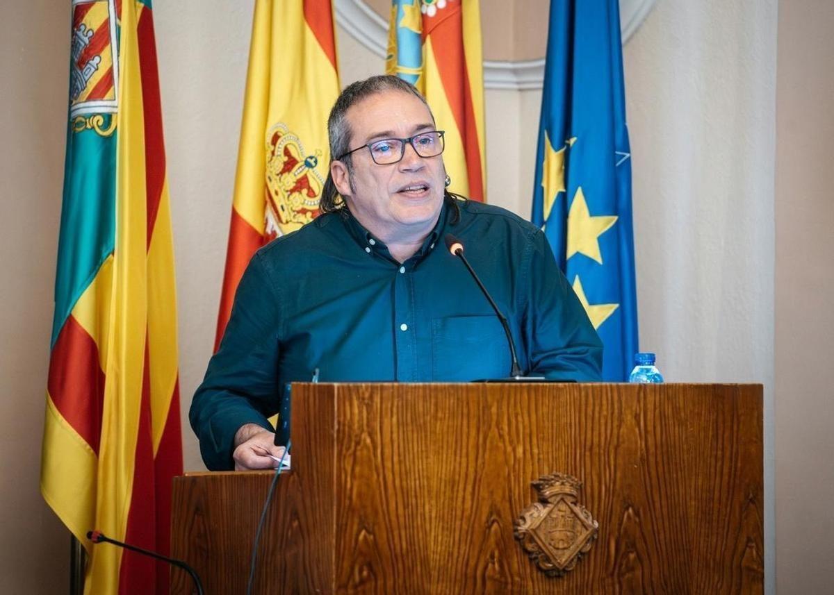 Pau Sancho, concejal de Compromís.