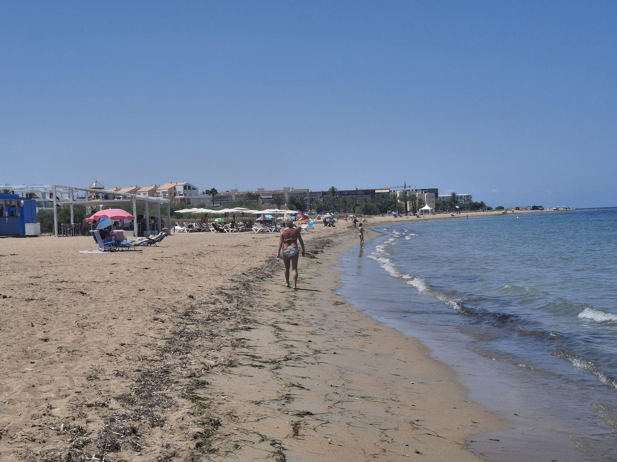 Insólito: playas vacías en Dénia (imágenes)