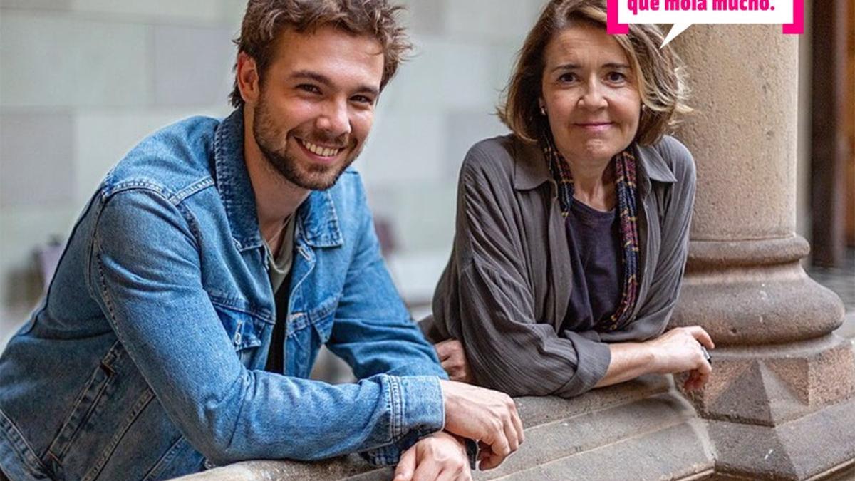 Carlos Cuevas y María Pujalte en 'Merlí:'Sapere Aude'