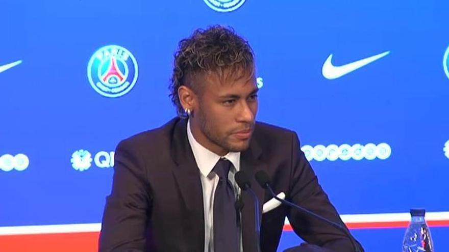 Neymar, presentado: "No he venido buscando más protagonismo ni más dinero"