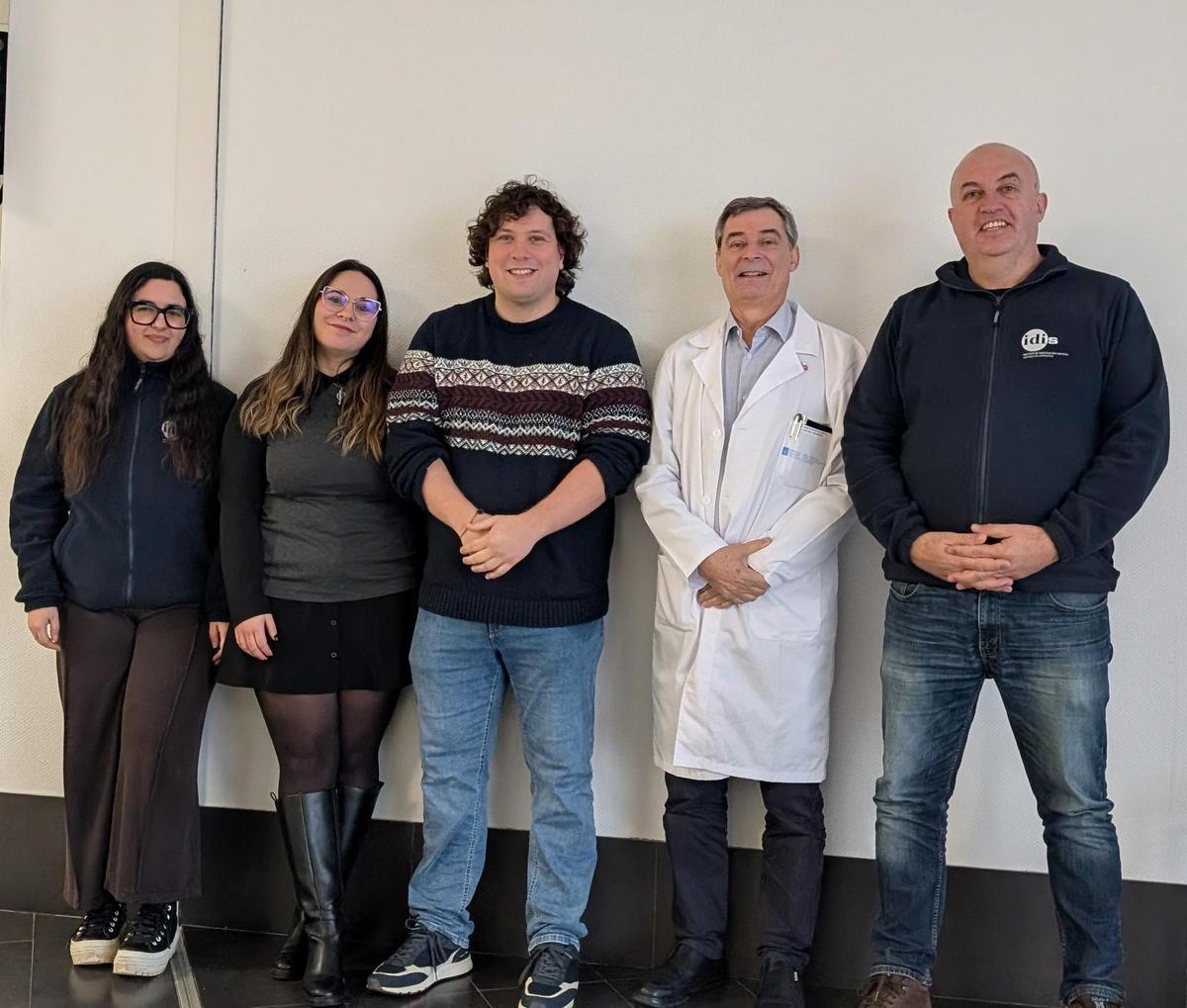 Los autores del estudio del Instituto de Investigación Sanitaria de Santiago en pacientes con depresión.