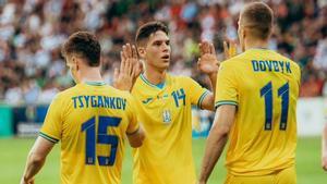 Ucrania goleó a Moldavia en su último amistoso de preparación para la Eurocopa