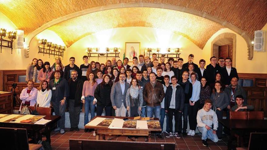 200 erasmus en el ayuntamiento