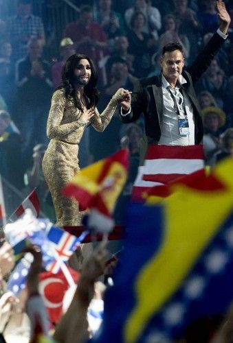 Conchita Wurst, ganadora de Eurovisión