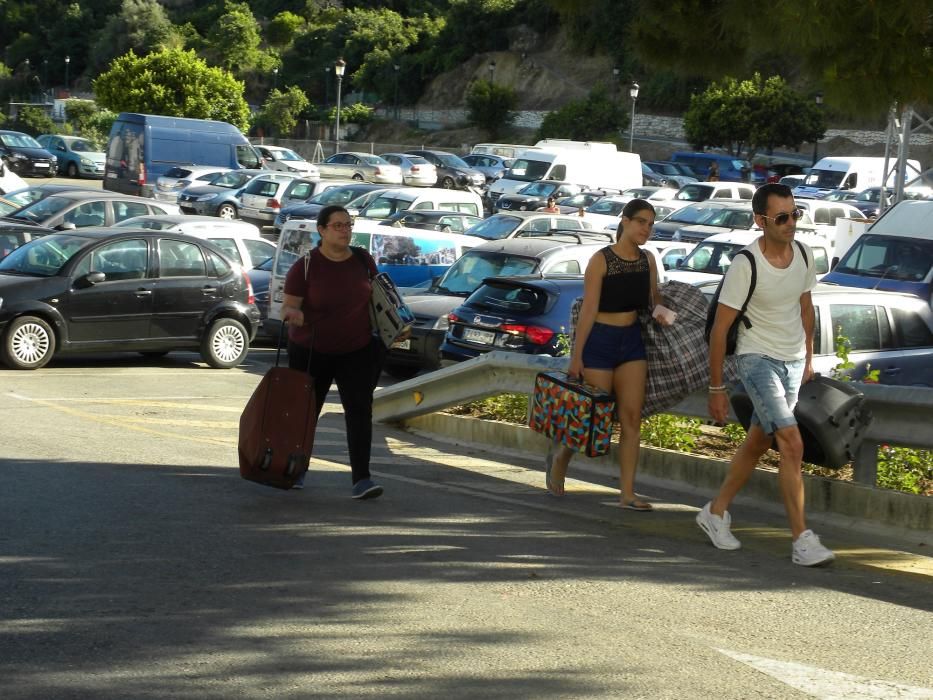 Las calles de Ojén, preparadas para el inicio de los conciertos