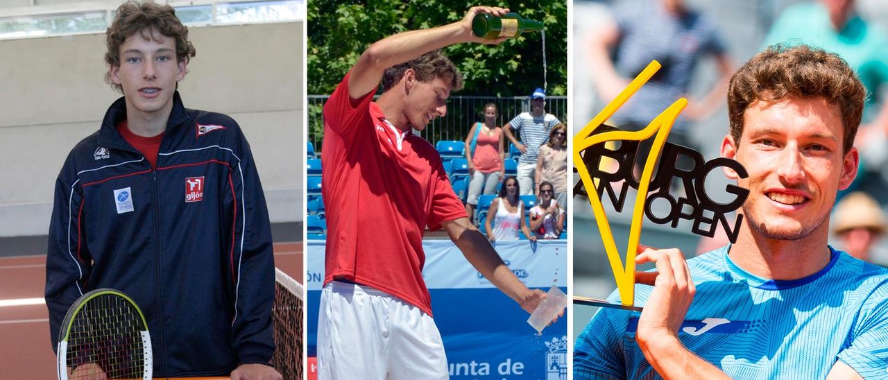 Pablo Carreño, raqueta en mano desde niño: todas las fotografías de su trayectoria
