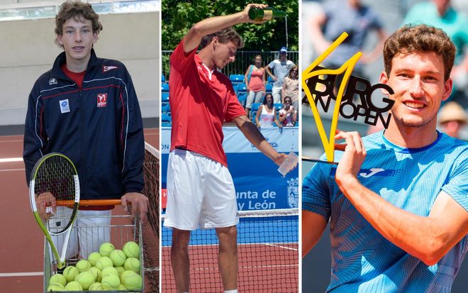 Pablo Carreño, raqueta en mano desde niño: todas las fotografías de su trayectoria