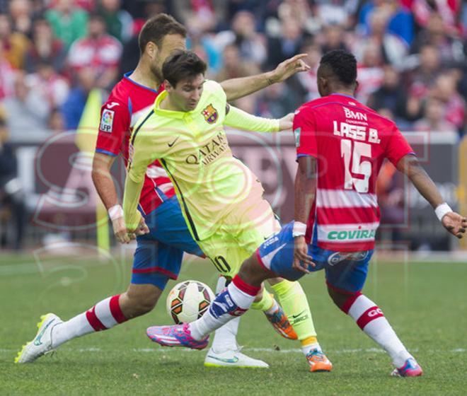 Las imágenes del Granada, 1 - FC Barcelona, 3