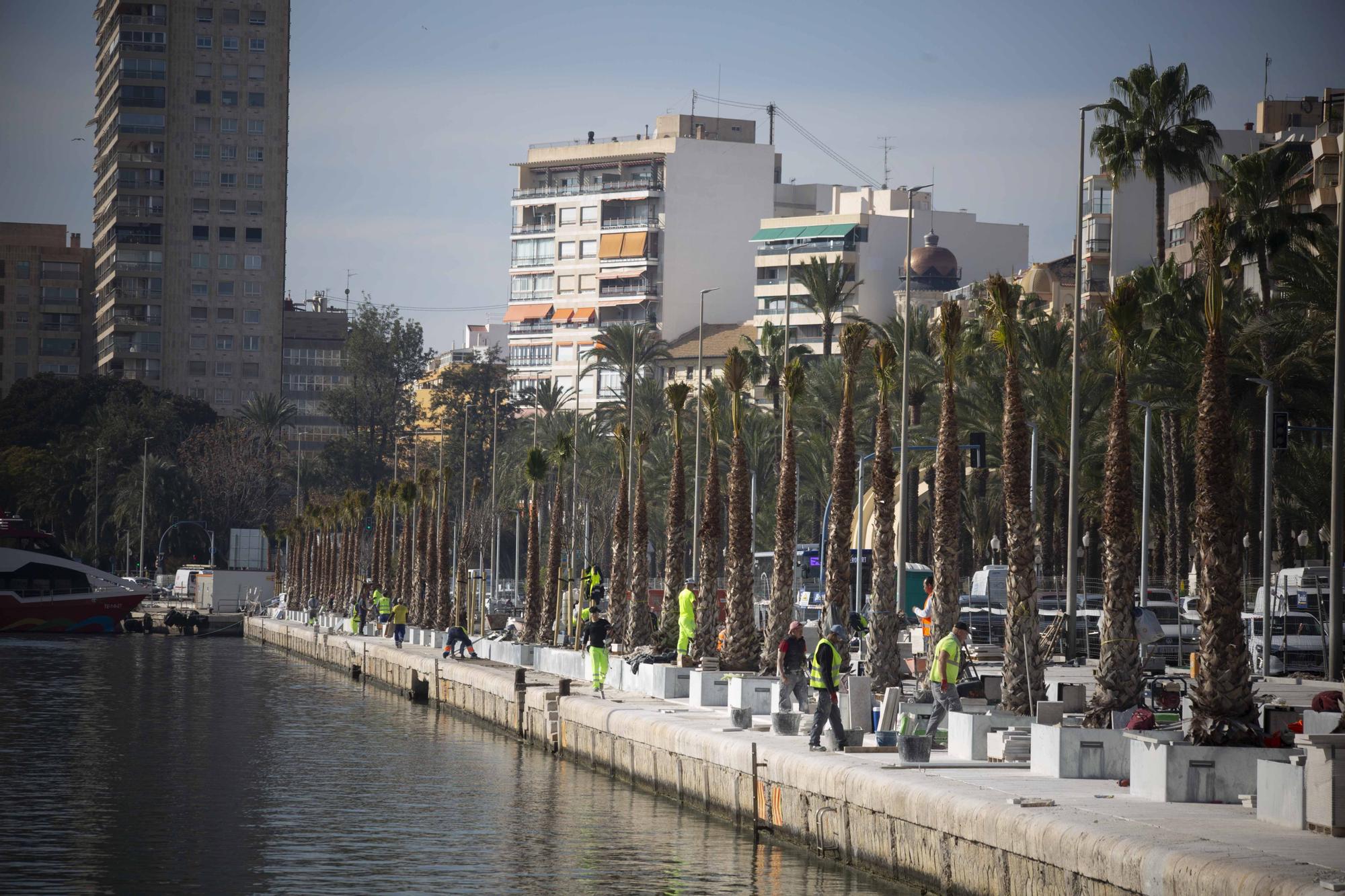 Empujón de última hora a las obras del puerto de Alicante: ¿Listas para la Ocean Race?