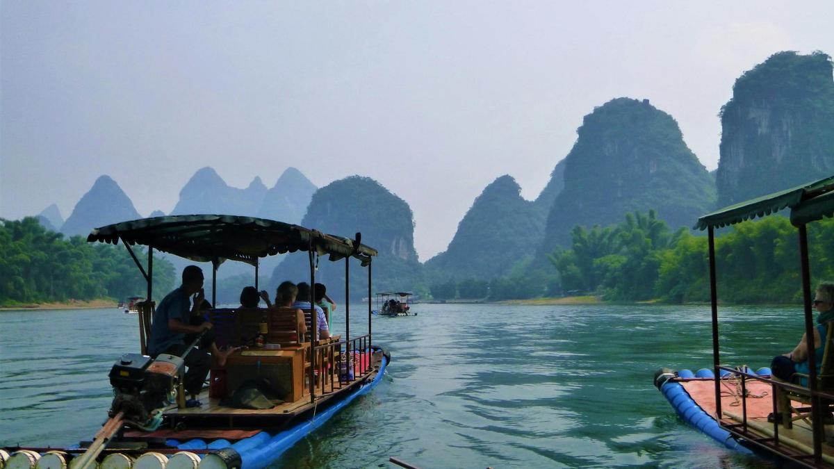 Los lagos y ríos de Guilin definen el paisaje