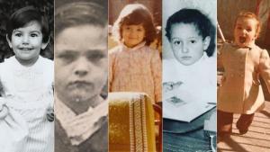 Rocío Monasterio, Ángel Gabilondo, Isabel Díaz Ayuso, Edmundo Bal y Mónica García, cuando eran pequeños.