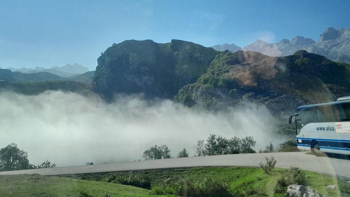 Autobús a los Lagos de Covadonga