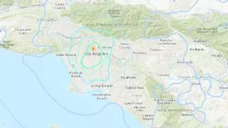 Un terremoto de magnitud 4,4 sacude la zona de Los Ángeles