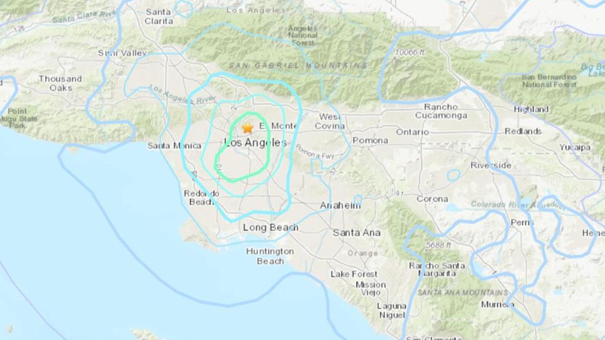 Terremoto en Los Ángeles