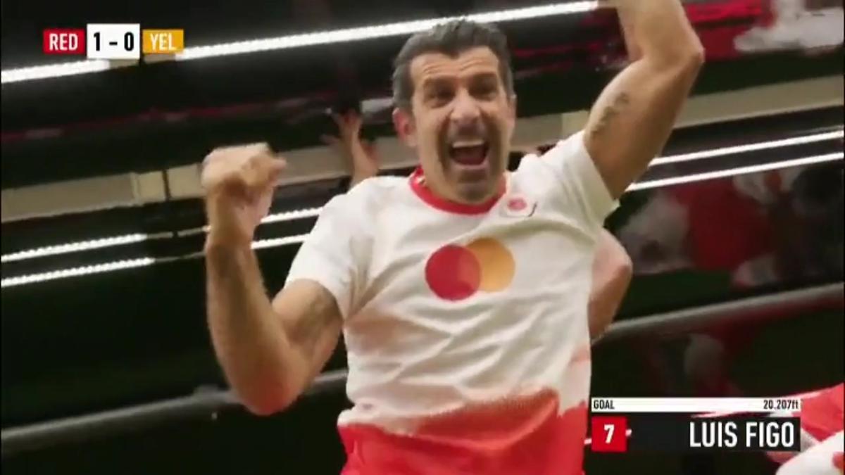 Figo bate un Récord Guinness al jugar al fútbol a más de 6.000 metros de altitud