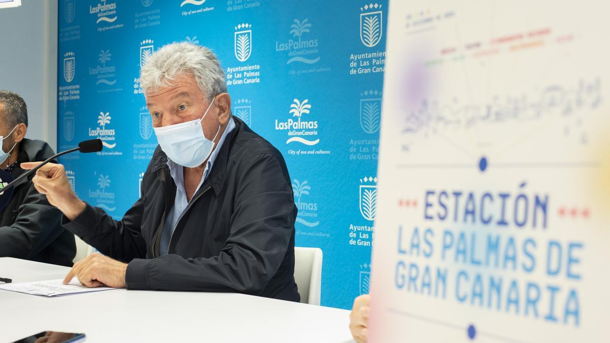 Pedro Quevedo presenta el evento &quot;Estación Las Palmas de Gran Canaria&quot;