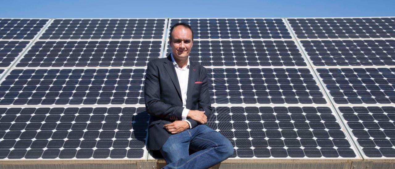 Marcos J. Lacruz, presidente de la patronal valenciana de renovables.