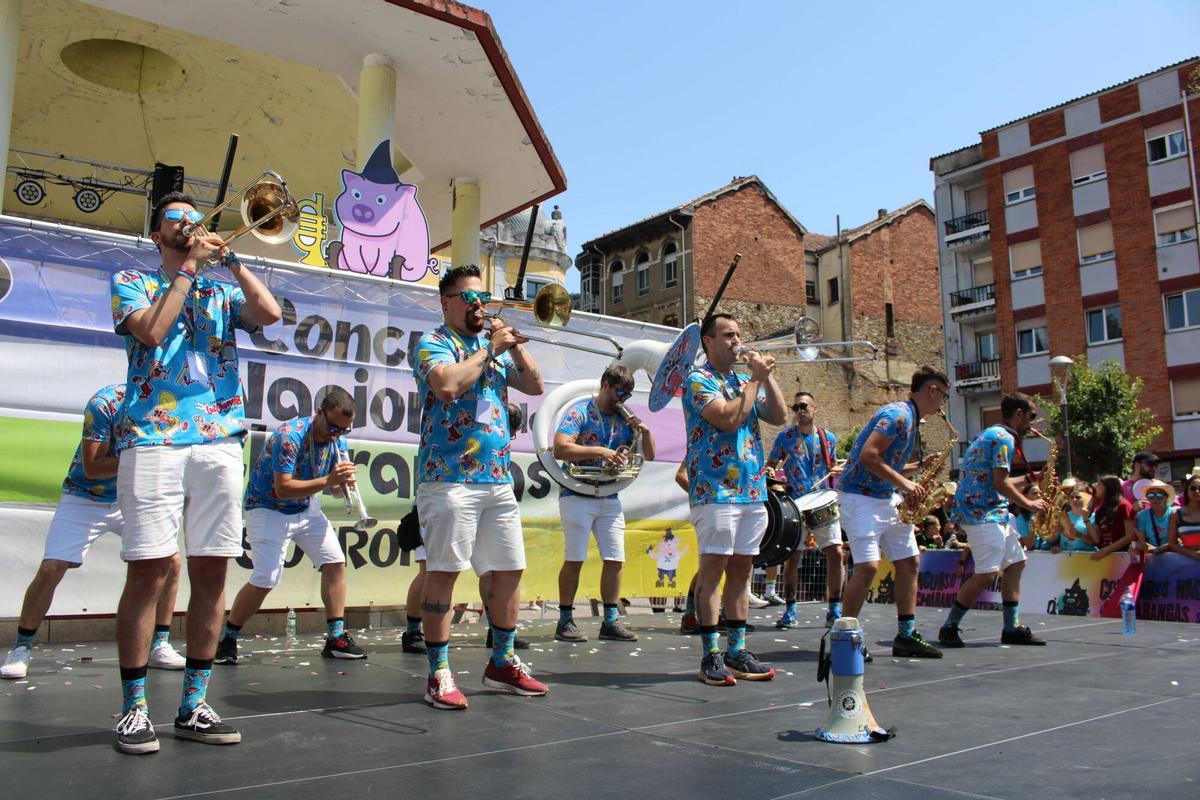 El Concurso Nacional de Charangas de Sotrondio, en imágenes