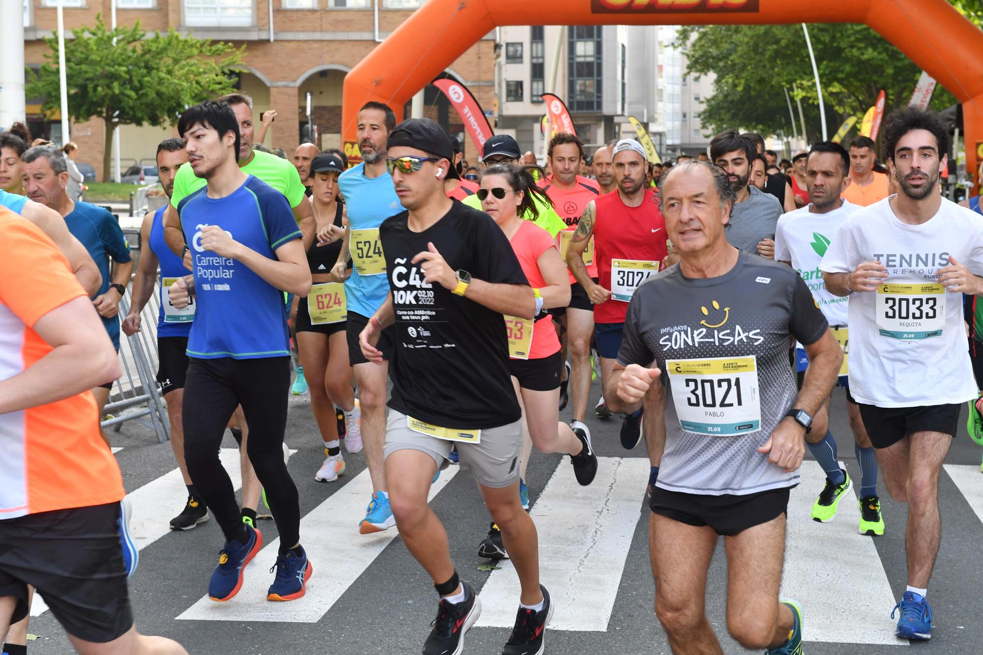 Carrera de Os Rosales del circuito Coruña Corre