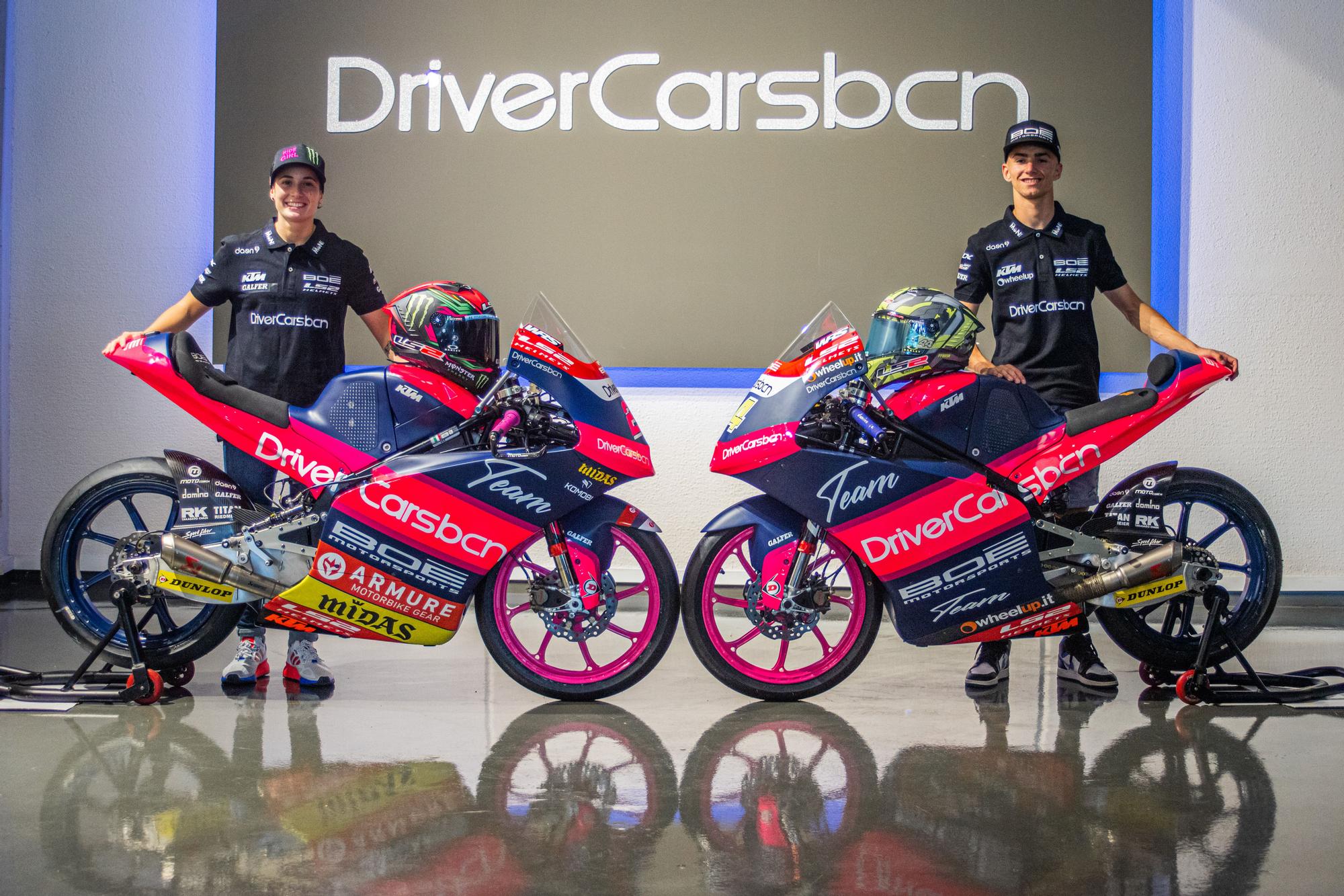 Drivercarsbcn apuesta por el equipo BOÉ Motorsports de Moto3