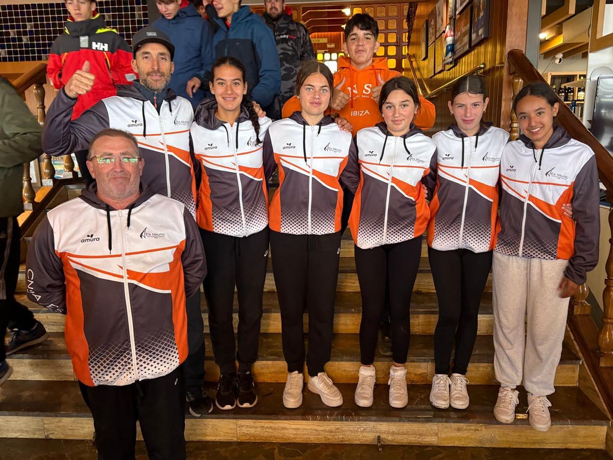 El equipo de Es Nàutic desplazado a la ! Copa de España de Kayak de Mar