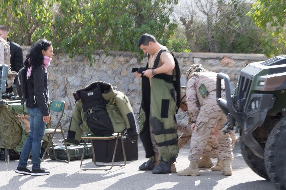 La Infantería de Marina toma Ibiza