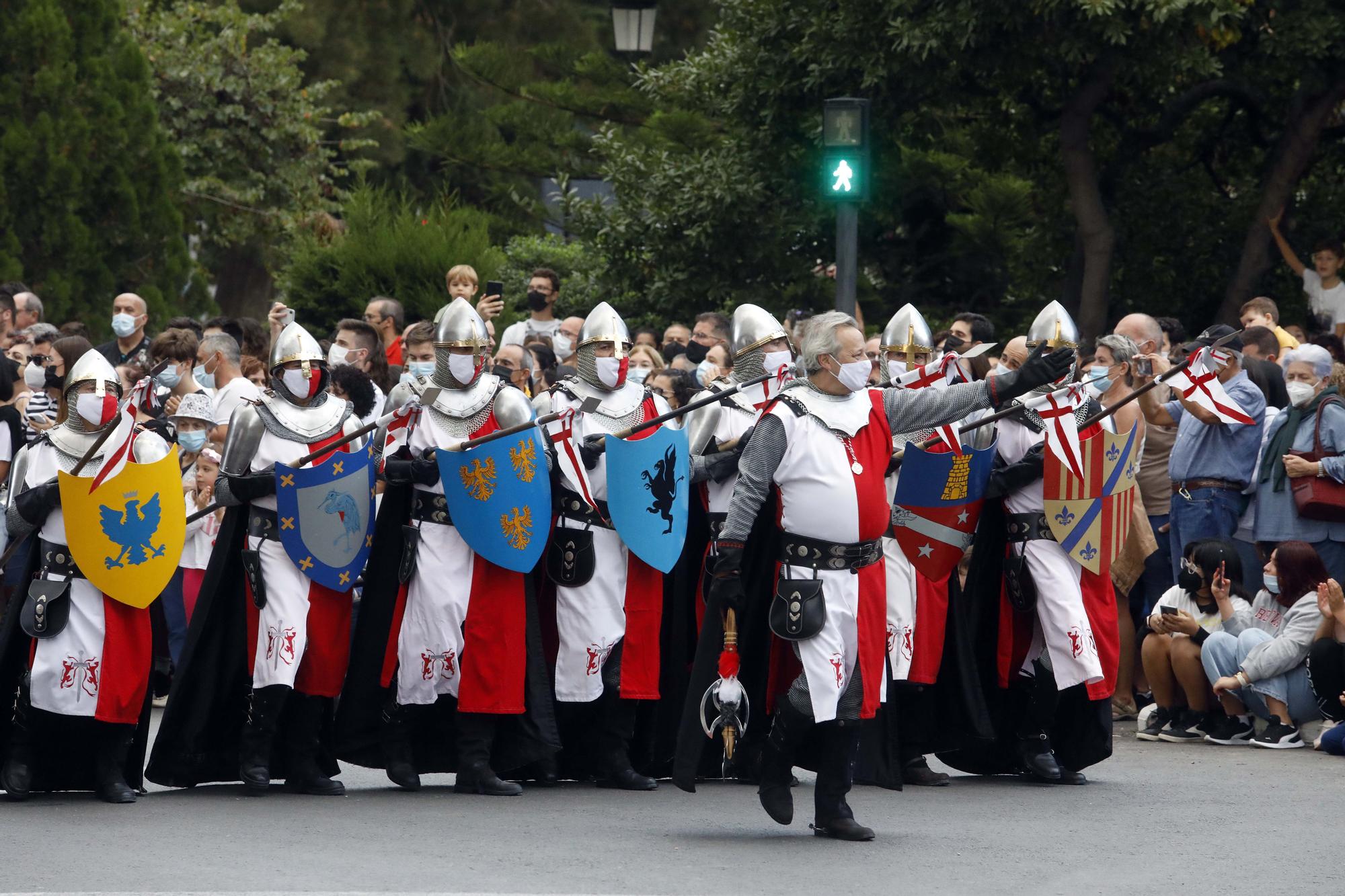 Las fotos del desfile de Moros y Cristianos en València