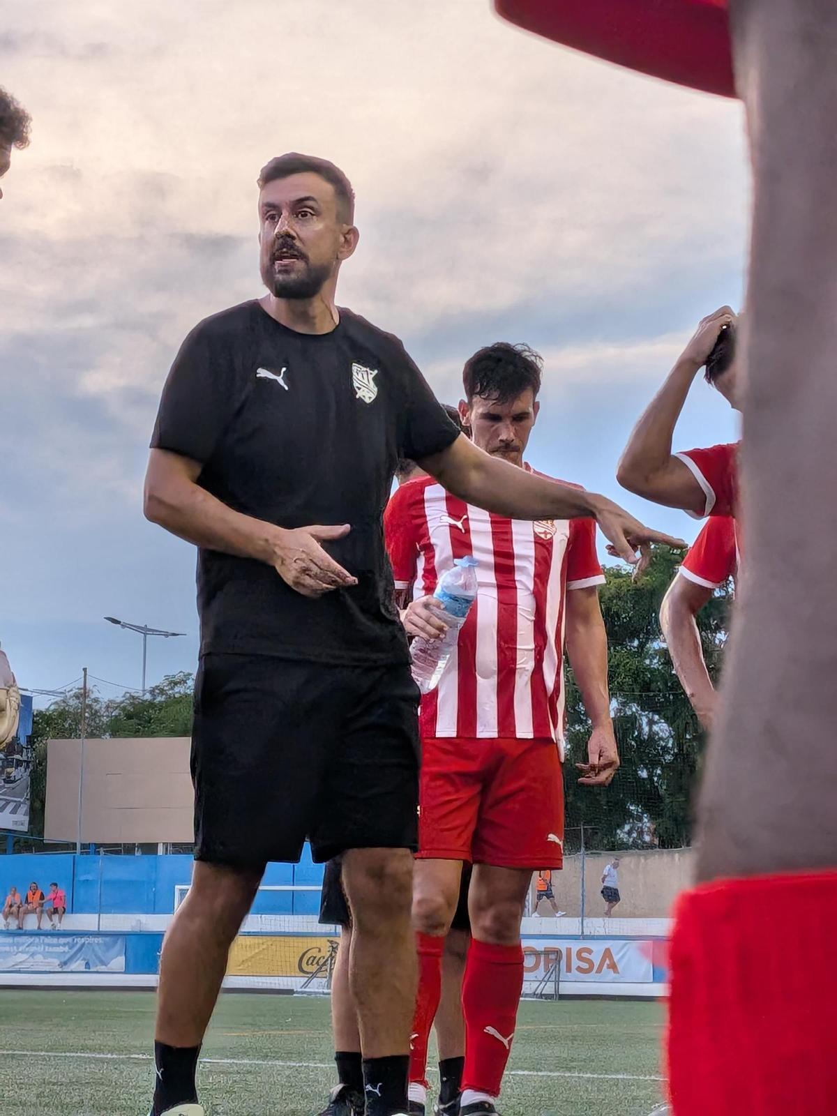 Trullàs es va mostrar satisfet amb l'actitud dels seus jugadors tot i ser un home menys