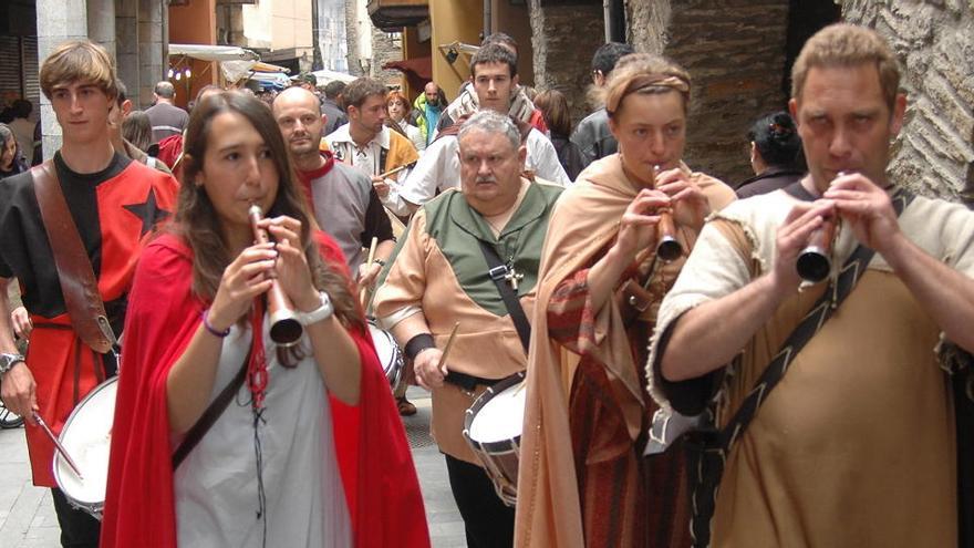 Música al mercat medieval dels Canonges, a la Seu d&#039;Urgell