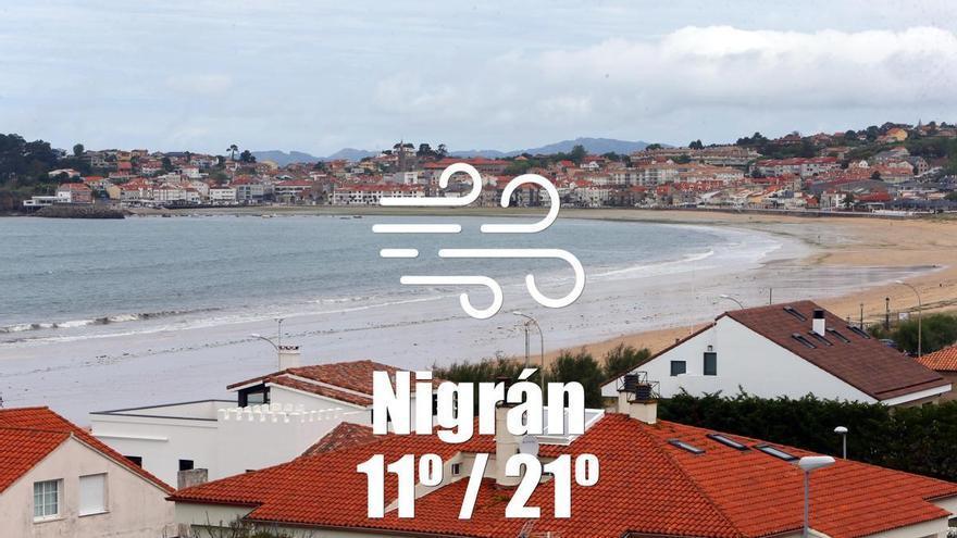 El tiempo en Nigrán: previsión meteorológica para hoy, marte