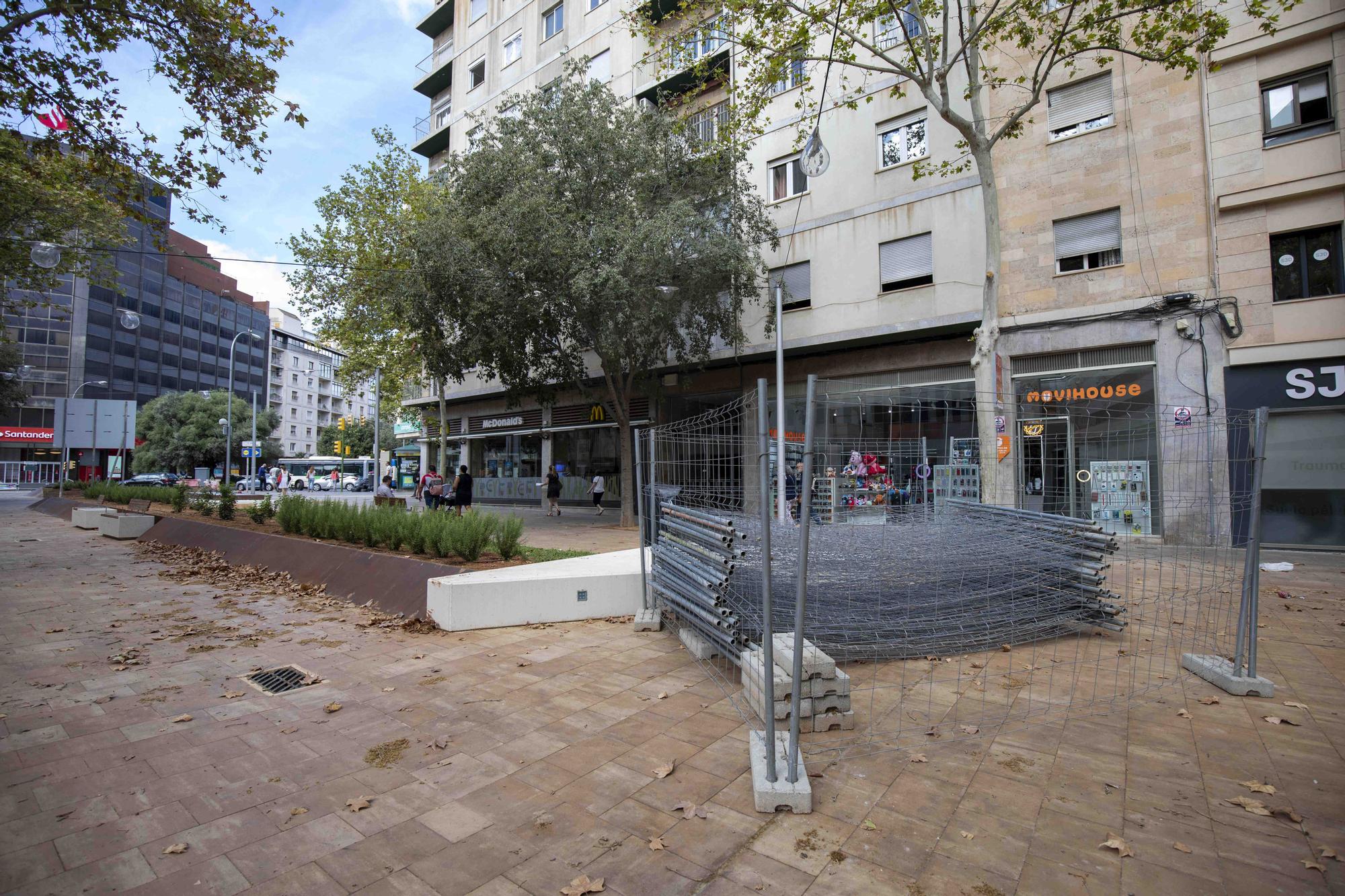 Así ha quedado Nuredunna, la nueva calle peatonal de Palma